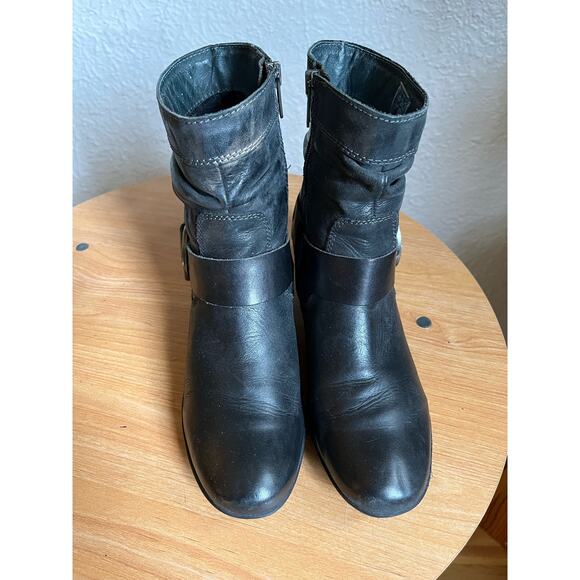 Pikolinos Black Buckle Ankle Booties - Picture 2 of 6